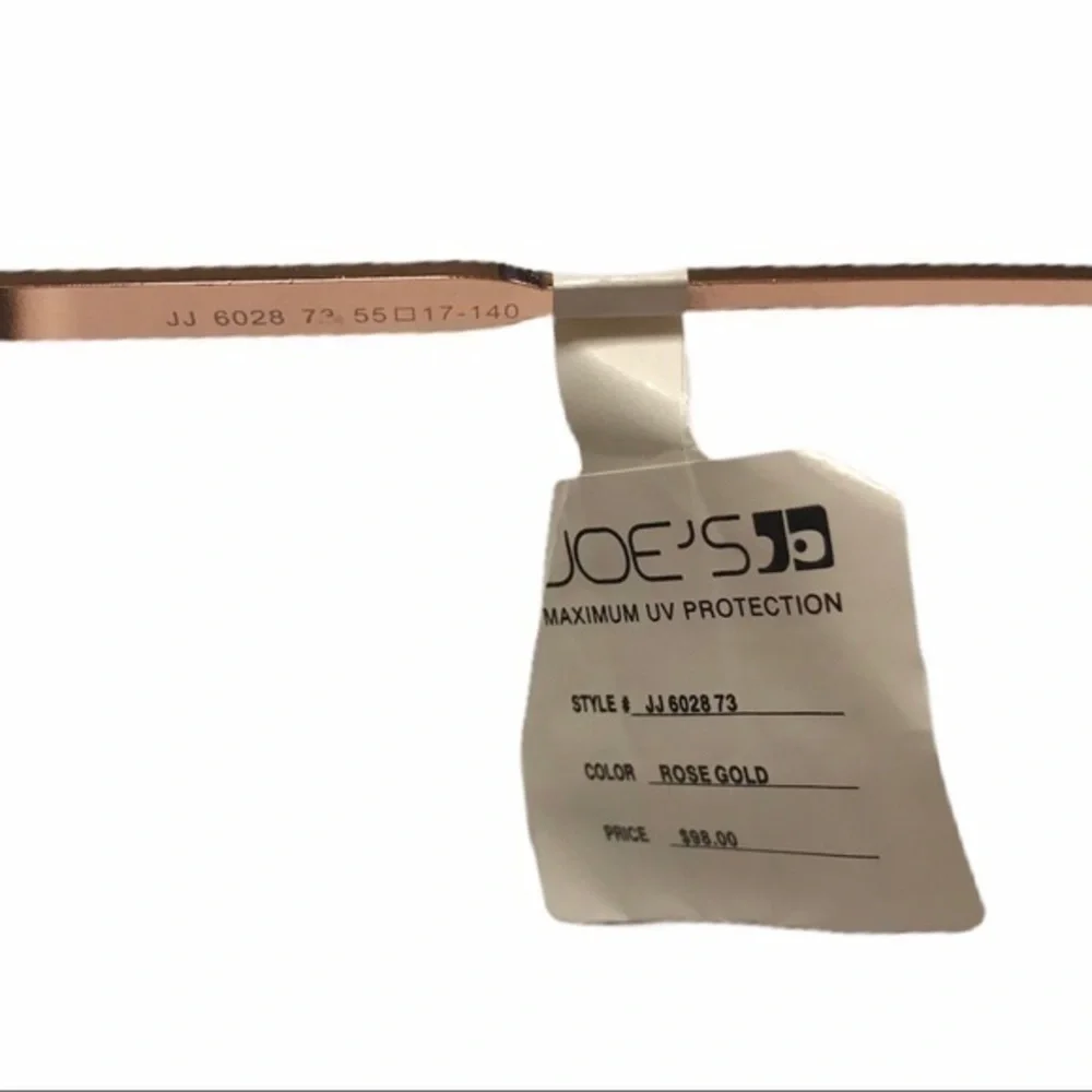 Joe's Jeans Sunglasses Rose Gold - NWT